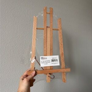 Brand New Small Wooden 14” Easle